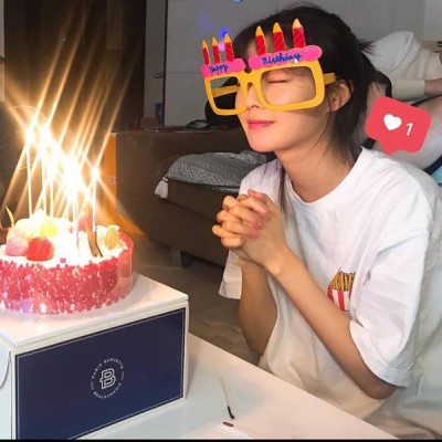 李善彬周一生日，在IG上po庆生照。