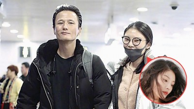 尹子维、徐冬冬出双入对现身北京机场。