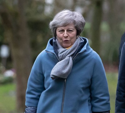 特丽莎梅近日投书媒体，吁议员支持脱欧协议，勿背信于民。