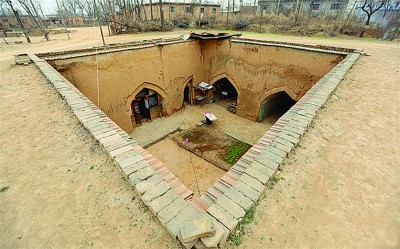 地坑院建筑越来越少。