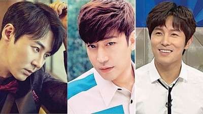 JunJin(左起)和Eric在路边摊大吵、互揪衣领被网友目击，还把金烔完叫来诉苦兼劝架。
