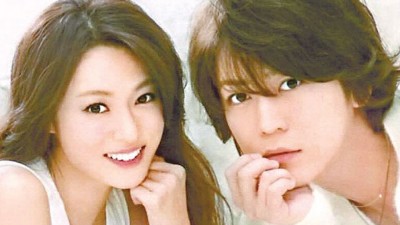 深田恭子曾与龟梨和也拍拖多年。