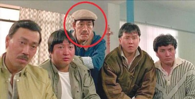“黄金配角”吴耀汉（红圈）是一代笑匠。
