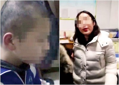 徐女(左图,前排左)在班中颇受欢迎,而她被革退后,亦传获60余名家长联名挽留。
