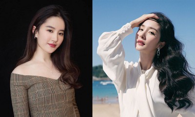 杨幂（右）、刘亦菲每次都榜上有名。