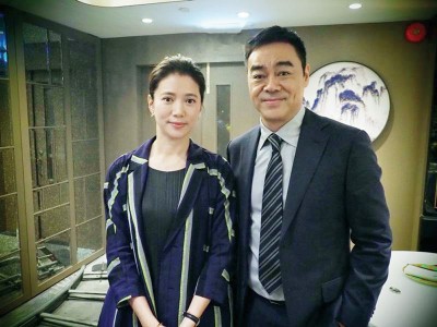 袁咏仪与刘青云阔别已久的合作。