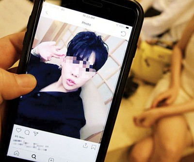 亲友表示事发后，找不到韩国男。