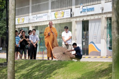 男童家人到事发地点招魂。