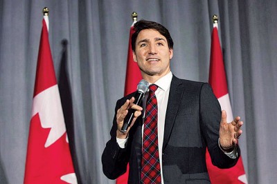 杜鲁多开腔批评中国。