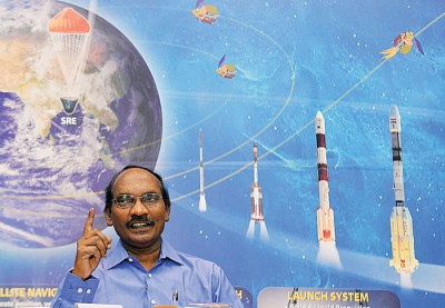 西旺宣布印度将展开载人航天任务。