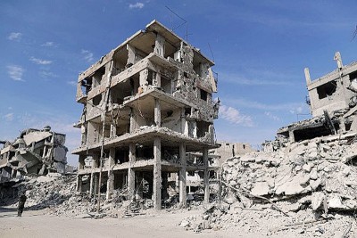 叙利亚内战造成严重伤亡。