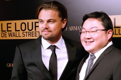 影帝里奥纳度（左）秘密供证，助查一马发展公司（1MDB）弊案。