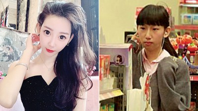 谢芷蕙成长过程变化惊人。谢芷蕙完全体，被港媒评论如同充气娃娃。