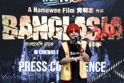 等待多年，电影《猛加拉杀手2.0》终于上映，对黄明志来说五味杂陈，苦尽甘来。