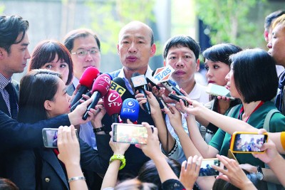 韩国瑜访马掀起韩流,惟我国官员或议员却退避三舍。
