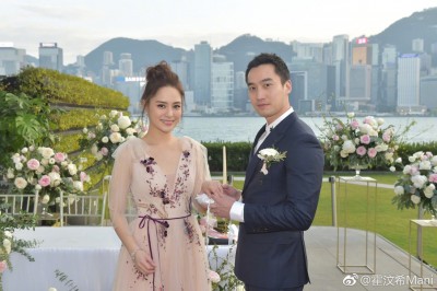 阿娇与赖弘国去年底在香港注册结婚。