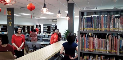 由协和中学董事会出资约10万令吉,于去年年杪开始进行的图书馆扩建工程终于农历新年的到来前完工,为学生打造舒适的阅读环境。