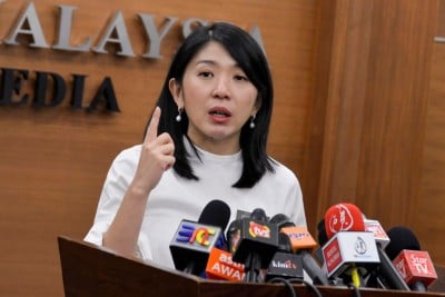 吴健南：希望杨美盈（上图）更专注于提升洋垃圾厂的法律管制问题