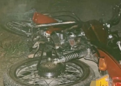 涉事摩托车。