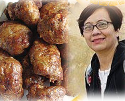 猪网油肉丸 - Julie Ng