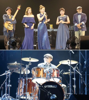 李幸倪与家人(左起)姐夫、姐姐、妈妈及爸爸同台表演，爸爸打鼓，姐夫弹贝斯，妈妈和姐姐与她一起合唱，爸爸除了打鼓，独唱《My Way》更是让全场惊喜，获得热烈掌声，音乐世家同台演出场面温馨之余，更赢得全场欢呼。