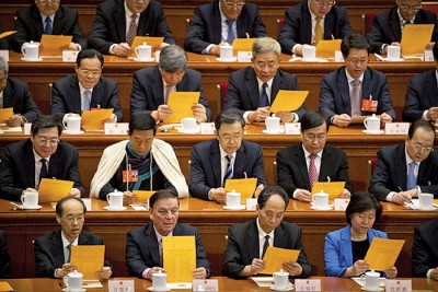 中国政协、人大两会周日起先后揭幕。