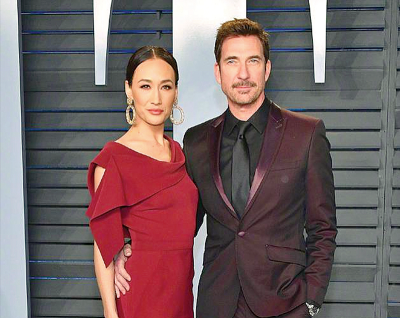 39春的好莱坞亚裔混血女星Maggie Q,惊传与订婚4年之美国男星狄伦麦可迪青解除婚约。