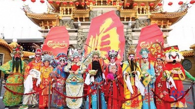北海斗母宫封神榜游行，让许多潮艺人圆了梦。