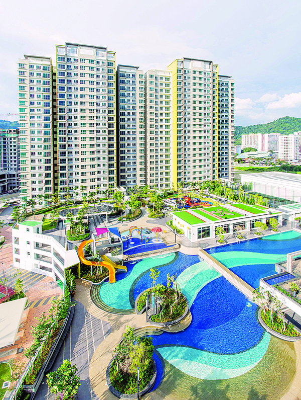 集团旗下位于槟城新港 One Imperial公寓获得好评连连,此公寓计划的发展概念,是一个主题公园度假式的公寓。