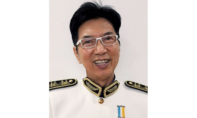 槟城动物庇护所协会会长高级拿督李金源DMPN。