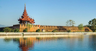 曼德勒古皇城Mandalay Fort。