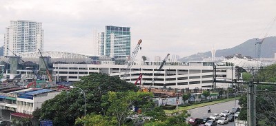 槟城国际会展中心工程如火如荼地进行。