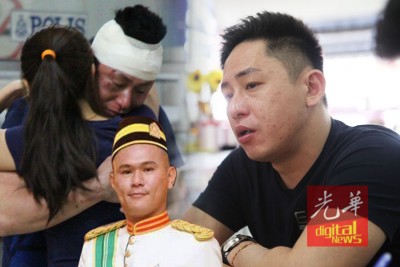 讲到悲痛处，林汶龙不禁双眼通红，眼泛泪光，哽咽拜托网民不要再用流言中伤拿督了。