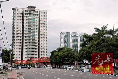 大山脚首座公寓Pangsapuri Seri Jaya。