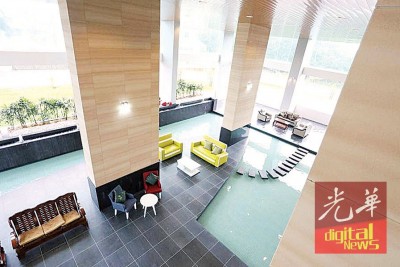 绿景轩室内设计高雅大方,环境舒适。