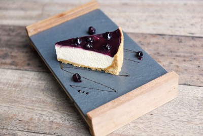 Blueberry cheese cake