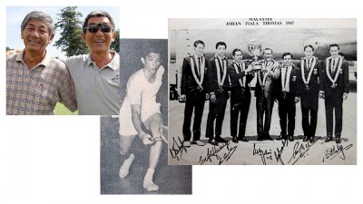陈奕芳(戴墨镜者)与胞兄陈奕茂(左)在60年代至70年代乃我国其中一对顶尖的男双组合。在1960年代中期至1970年代初期,陈奕芳在世界羽坛掀起了“马来亚风暴”。陈奕芳(左2)在1967年为我国夺得汤姆斯杯冠军,载誉荣归。