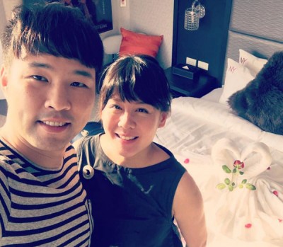 陈威全和老婆喜迎第一胎。