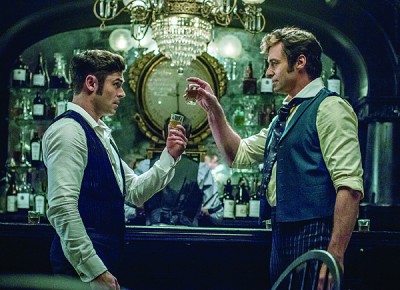 Hugh Jackman与Zac Efron大秀歌喉。