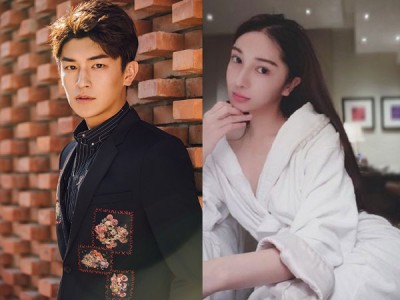 中国男星杨旭文(左图)和已故女星任娇(右图)再度牵扯上。