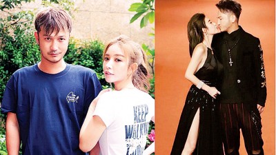 KID 2016年4月认爱许维恩,去年2人还在金钟奖红毯晒恩爱。