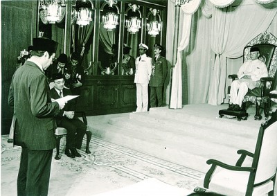 在1981年7月16日，马哈迪宣誓出任第4任首相。