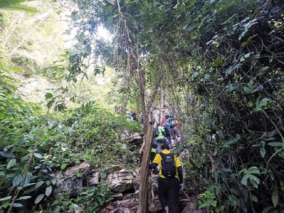蒲莱山峰是攀登山爱好者最佳去处。