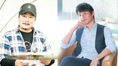 孙协志(右)由母亲抚养长大,未曾与生父陈胜泉(左)相认。