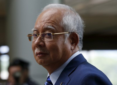 Malaysia's Prime Minister Najib Razak attends the opening of the new World Bank offices in Kuala Lumpur, Malaysia