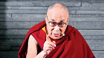 达赖喇嘛痛斥犯下性侵的人不在乎佛教传道,直言“人们应该关心他们可耻的行为”。(法新社照片)