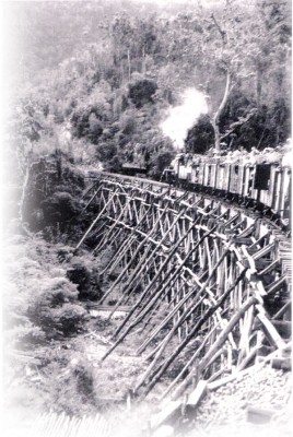 1942至1943年间20万苦工被虐待至死而建筑的死亡铁路。