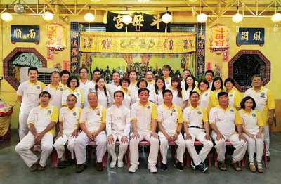 甘边园斗母宫九皇大帝阵容。