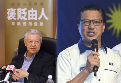 蔡细历不点名方式嘲讽廖中莱的“开除巫统”论。