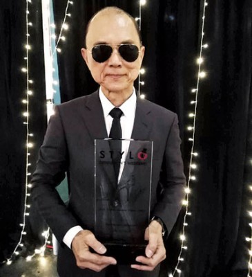周仰杰(Jimmy Choo)特从上海飞返新山,出席“STYLO绅士周”时尚活动。